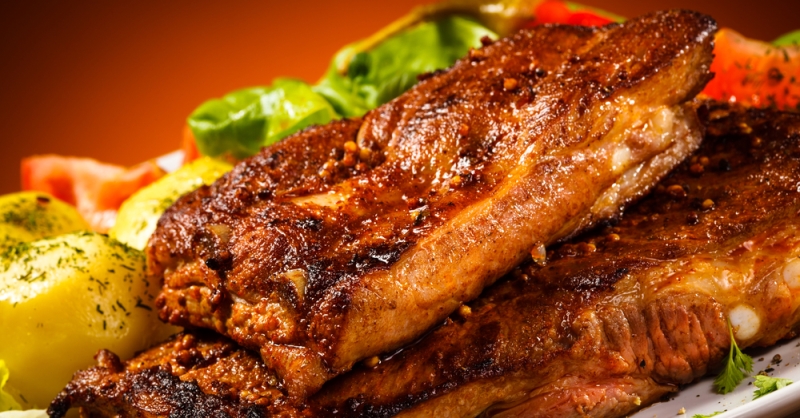 Tony Roma’s ribs are the perfect things to bring for a potluck dinner.  