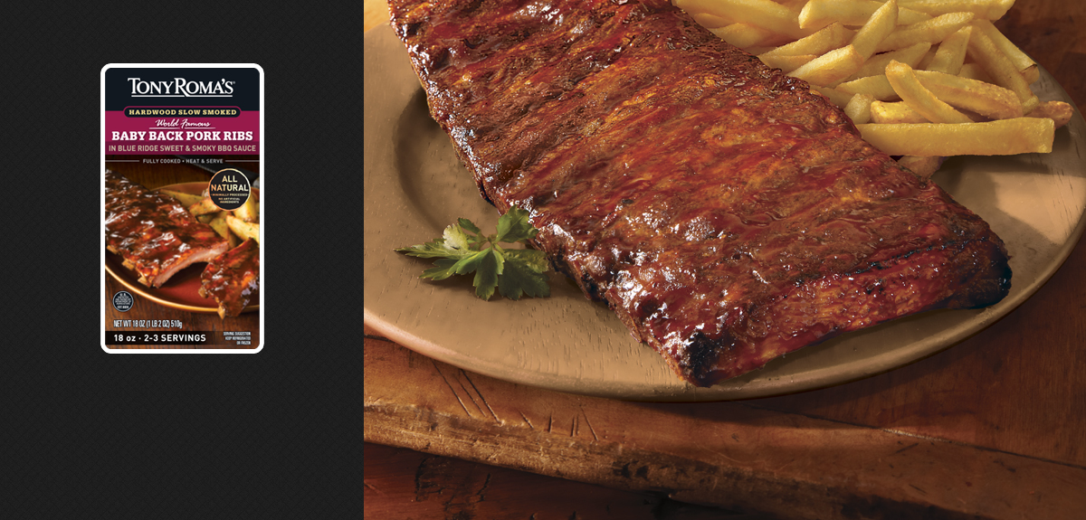 Tony Roma's Baby Back Ribs